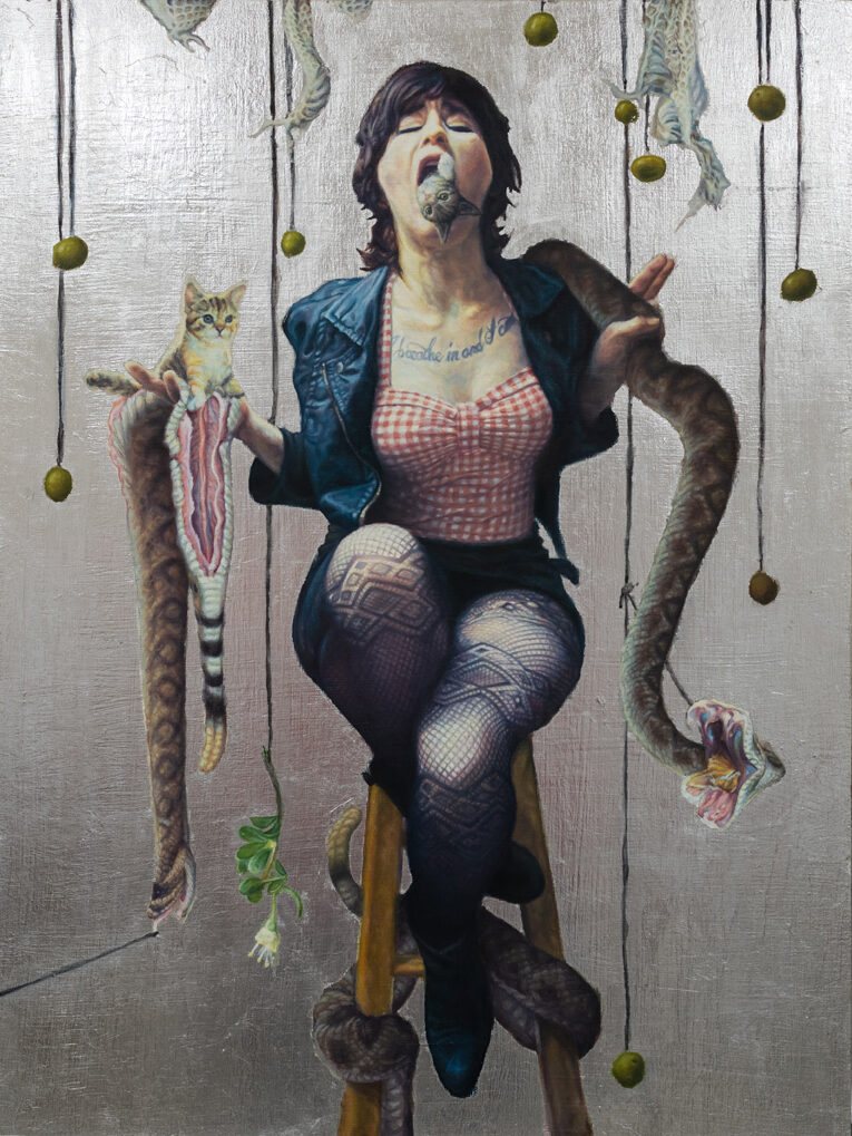 Apotheosis, with Kittens by James Stamboni