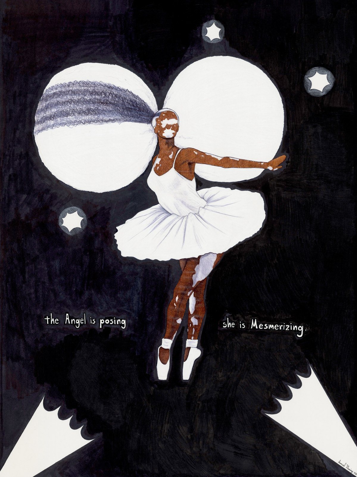 The Mesmerizing Angel by Samuel Fleming