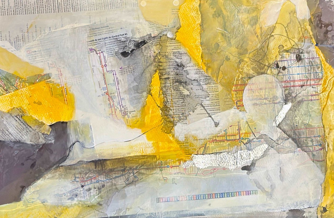 The Sleeper's Journey #1 — yellow by Cécile Roberfroid