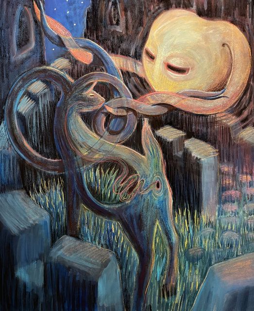 Strange Goat, Wise Grass, Good Moon by Anya Rosen