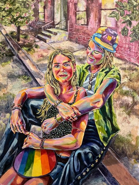 Love at the Parade by Joan Cox